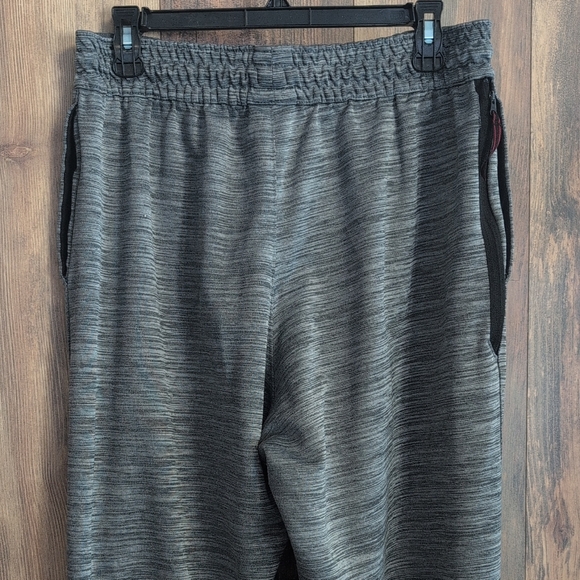 Nike Men's Dri Fit Heathered Gray Jogger Sweat Pants XL                     M116 - Picture 1 of 8